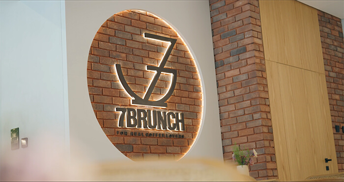 7Brunches Caffe (Dubai) – Interior Design Video