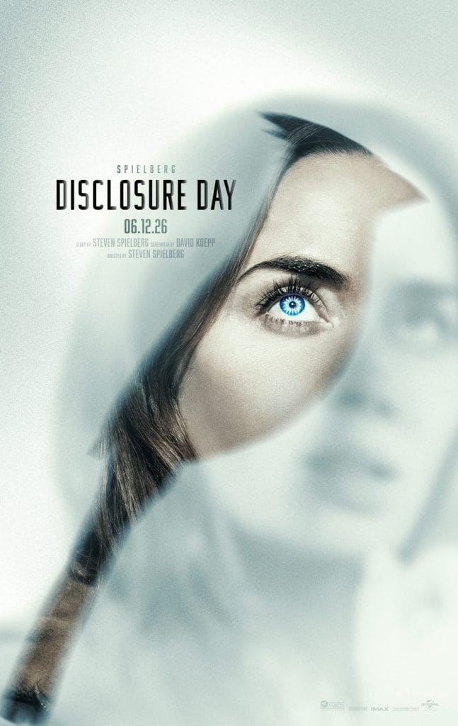 Disclosure Day official poster featuring Emily Blunt